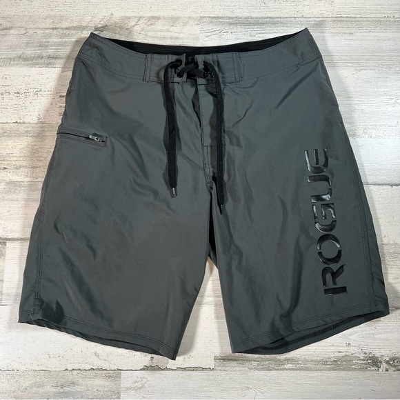 Rogue Shorts Rogue Fitness Mens Shorts Size 32 Gray Fitness